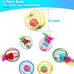 Cat Toys 6 Packs Interactive Metal Cage Balls for Indoor Cats, Mice, Bells, and Feather Mouse Toys