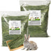 Premium Timothy Hay 2.2LBS 2 Pack Dust Free Natural Fresh Hay for Rabbits Tortoise Guinea Pig Chinchilla