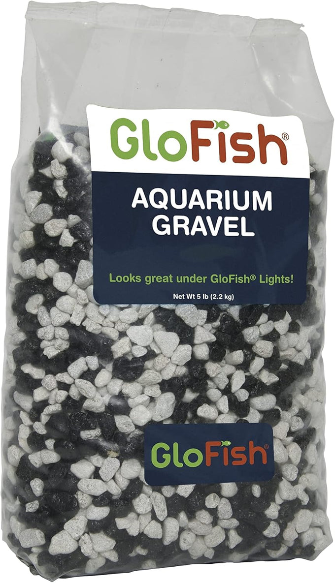 GloFish aquarium gravel, 5 pounds, pink, green and blue mix, for GloFish tanks