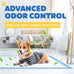 powools 100-pack x-large puppy pads for dogs potty training with leak-proof quick-dry design and 6-layer wee wee pads