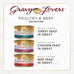 Purina Fancy Feast 3 oz. Gravy Lovers Poultry and Beef Gourmet Wet Cat Food Variety Pack, 24 Count