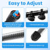 AQUANEAT 50W aquarium heater, 5-15 gallon tank, adjustable submersible 110V/60Hz water thermostat with thermometer