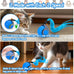 speedy interactive cat toy ball with feather tails automatic rolling indoor cat stimulation gift