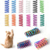12pcs durable heavy plastic cat spiral springs for indoor cats 12 colors interactive coil fun hunting
