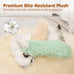 Potaroma Cat Toys 3-Pack Soft Plush Crinkle Sound Catnip Pillows Interactive Kitten Kickers