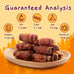 jungle calling triple flavor rolls dog treats high protein rawhide free healthy easily digestible 10.6 oz