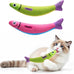 PetBusy cat toys with 5000mg organic catnip and silvervine, baby-grade soft and safe chew kicker for indoor cats and kittens