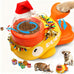 Duck-Shaped Interactive Dog Toy - Food Puzzle Slow Feeder for Small Medium Dogs and Cats