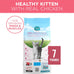 Purina ONE High Protein Natural Dry Kitten Food 7 lb Bag Plus Healthy Kitten Formula