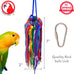Bonka Bird Toys 51214 Small Aglet Heaven Cotton Shoelace Toy for Parakeets Cockatiels Quakers Pionus Bird Enrichment