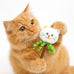 Silvervine 7 inch natural catnip-filled chew toy for kittens and indoor cats dental care and play (green)