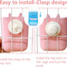 hamiledyi 2 in 1 hay feeder rack for rabbits guinea pigs chinchillas pink blue