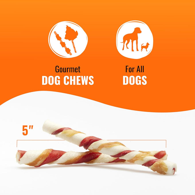 Good 'N' Fun Triple Flavor Real Chicken Jerky Dog Chews, 22-Count