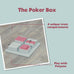 Trixie cat activity poker box strategy game with 4 modules for mental stimulation and slow feeding pink gray 12.2 x 12.2 x 2.5 in