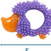 Cutie Chewies Hedgehog Dental Dog Chew Toy for Teething Puppies & Small Dogs Multi-Textured & Durable