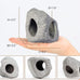 springsmart aquarium hideaway rock cave for small aquatic pets ceramic fish tank ornaments