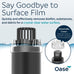 oase crystalskim 350 surface skimmer for freshwater and marine aquariums, compact, adjustable flow, shrimp-safe, up to 92 gal / 350 l