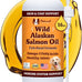 Natural Dog Company Wild Alaskan Salmon Oil Formula with Omega 3 for Dogs Supplement, Skin & Coat Oil 16 oz