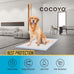 COCYO 30-count dog training pads with super absorbent technology for puppy potty training, leak-proof protection, and odor control