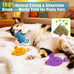 Retro Shaw Crochet Mice Cat Toys, 3 Pcs Durable Yarn Cat Mouse Toys for Indoor Cats with Catnip & Silvervine