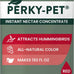 Perky-Pet 2 lb Hummingbird Instant Nectar Powder Concentrate - Makes 192 oz Liquid Food - 100% Sucrose