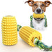 carllg dog chew toys for aggressive chewers, durable squeaky interactive dog toys corn stick toy for small medium large breeds