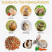 Carrot and Pea Flakes rabbit food, 100% natural, no additives, perfect snacks for herbivores, 1.5 lb