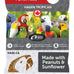 hagen tropican lifetime formula parrot food 4 lbs with peanuts and sunflower seeds