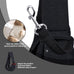 dog carrier sling - reversible puppy carrier purse with storage pocket