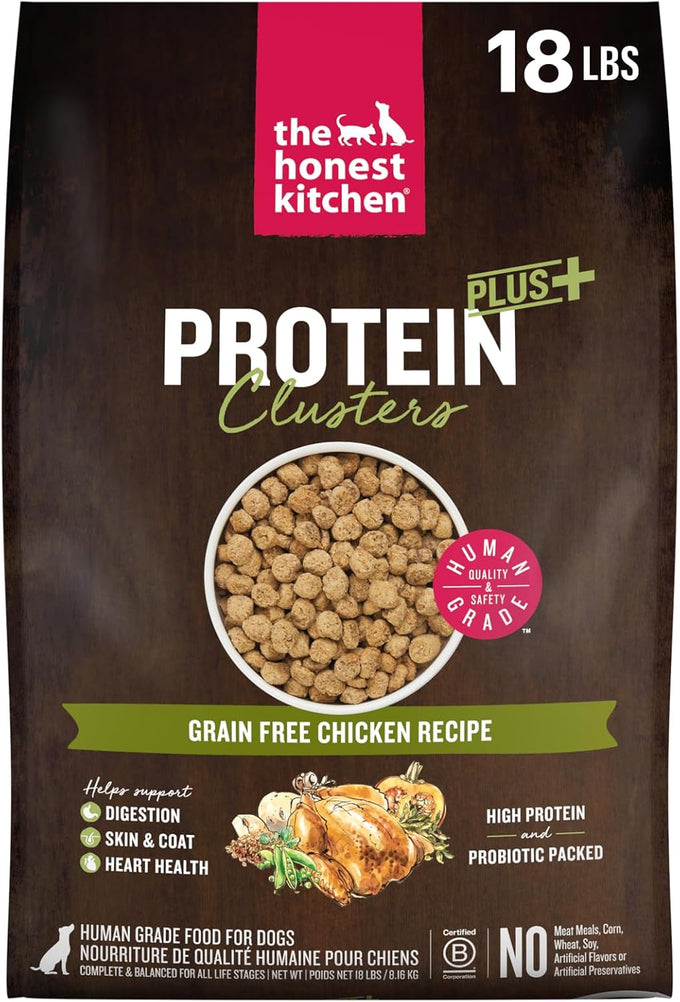 The Honest Kitchen Human Grade Protein Plus+ Chicken Dry Dog Food