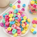 100pcs Candy Colour Small Dogs Mini Elastic Hair Rings Bands for Yorkshire Maltese Hair Grooming