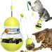 TLKNG Cat Toy Indoor Wobble Treat Dispenser Ball Puzzle Feeder Enrichment Toys & Mental Stimulation