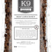 K9 Connoisseur beef lung treats, all natural, lean, grain free, bulk, USA made, single ingredient, for all breeds and sizes, 2.5 lbs