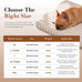 large dog beds with orthopedic support, waterproof lining, and plush surface