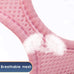 Yimeis No Pull Soft Mesh Pet Harness and Leash Set for Small Medium Large Dogs and Cats, Pink, X-Small
