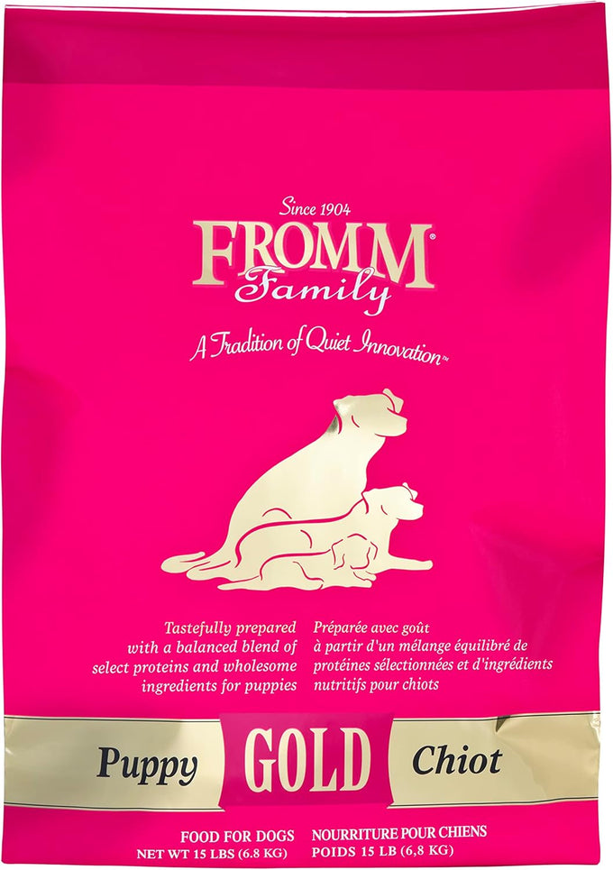 Fromm Puppy Gold Premium Dry Dog Food - Chicken Recipe - 5 lb