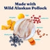 Solid Gold Alaskan Pollock High Protein Dry Cat Food - Grain Free, Gluten Free, Probiotics, Omega 3, Low Carb Kibble - All Ages, 12LB