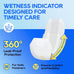 Honey Care All-Absorb A26 Male Dog Wrap, 50 Count, Small: Breathable, Leak-Proof, and Fur-Safe