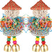 BBjinronjy Bird Toys, 2PCS Hanging Natural Soft Sola Ball Beak Chew Shred Forage Toys for Parrots, Cockatiel, Conure, Love Birds, Parakeets, Budgie, Small Birds