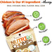 NutriChomps 6-inch Rawhide-Free Dog Treats, Healthy, Real Chicken, Peanut Butter and Milk Flavors, Pack of 4
