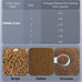 Pawfly Automatic 60ml Fish Feeder for Aquarium 5-20 Gallon Tanks, Battery Operated, Adjustable Feeding