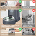PetSafe Automatic Stainless Steel Bowl Dog and Cat Gravity Food Feeder and Waterer for Small Medium Pets 1 Gallon x 2