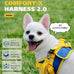Pethroom Comfort-X Dog Harness 2.0 for Small Dogs, Soft Vest, No Choke, Easy On/Off with One-Touch Buckle