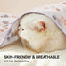 linenlux 1 pack 3 soft fleece dog blankets for puppy cat pet throw 23x16 inches coral velvet