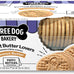 Three Dog Bakery Assort Mutt Trio 48oz dog treats with oats, apple, peanut butter, and vanilla, premium puppy training snacks
