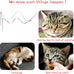 cat wand toys, colorful teaser wand string for exercise kitten stick kitty rope toy, 2-pcs set