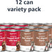 Amazon Basics Chopped Ground Dinner Wet Dog Food Variety Pack, 13.2oz