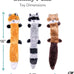 zippypaws-skinnypeltz-stuffing-free-large-medium-dog-toys-squeaky-plush-fox-raccoon-squirrel