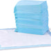 Amazon Basics leak-proof dog and puppy training pee pads, 5-layer design, regular size 22 x 22 inch, blue & white, 100 count