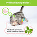 Best Pet Supplies Catify Interactive Cat Toys Set with North American Catnip and Squeaky Mice - Beige and Gray
